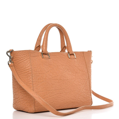 Mulberry Shrunken Calf Small Willow Tote Ginger 3 of 15
