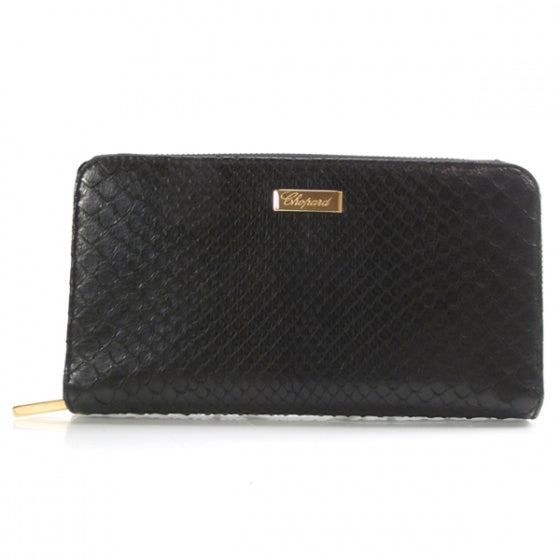 Python Matt Wallet Black