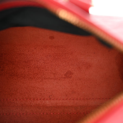 Louis Vuitton Epi Speedy 25 Castillan Red 11 of 14