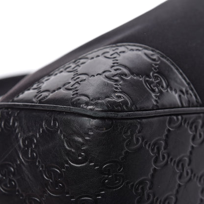 Gucci Canvas Guccissima Hobo Black 12 of 16