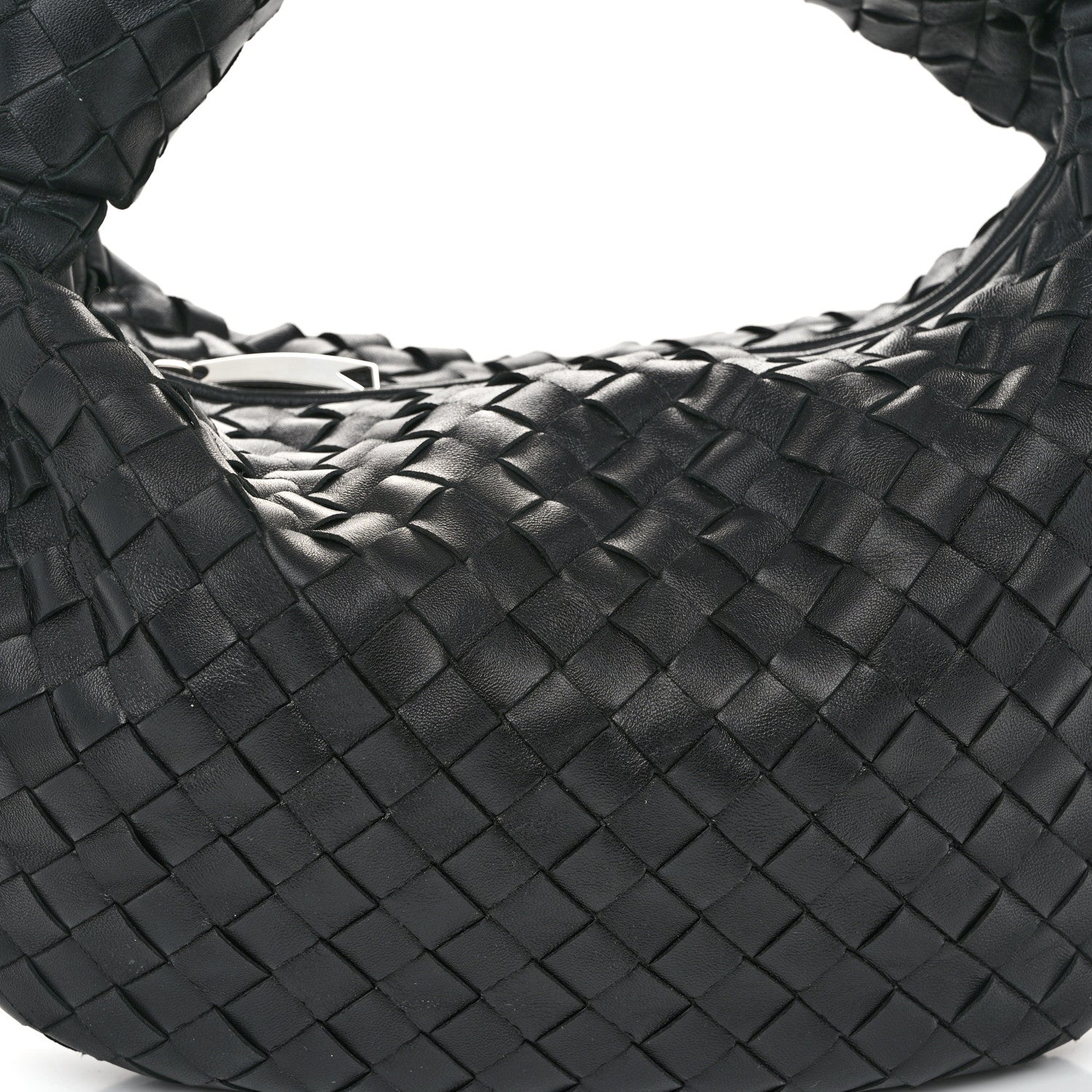 Bottega Veneta Nappa Intrecciato Teen Jodie Hobo Black 8 of 10