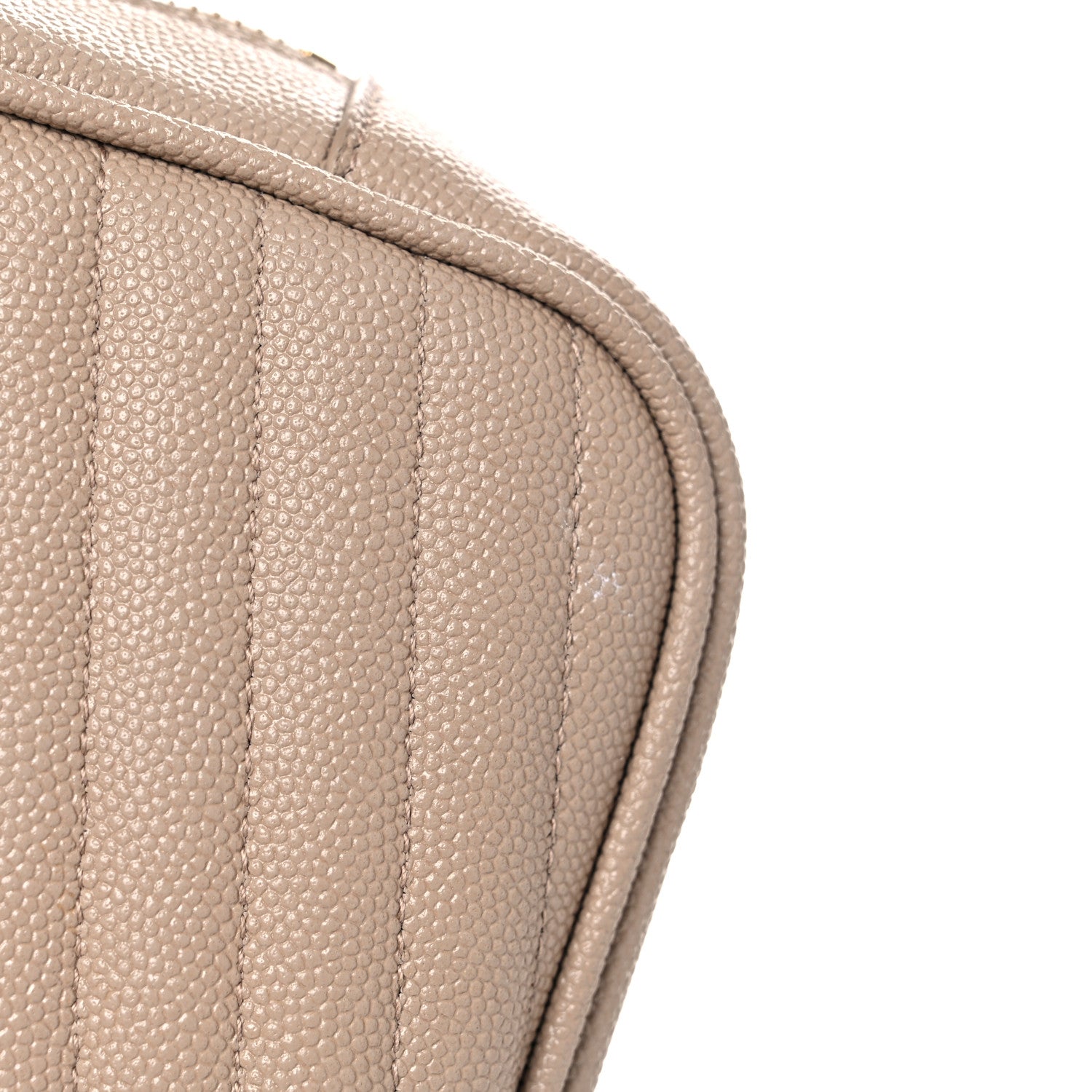 Saint Laurent Grain De Poudre Matelasse Monogram Mini Lou Camera Bag Dark Latte 12 of 12