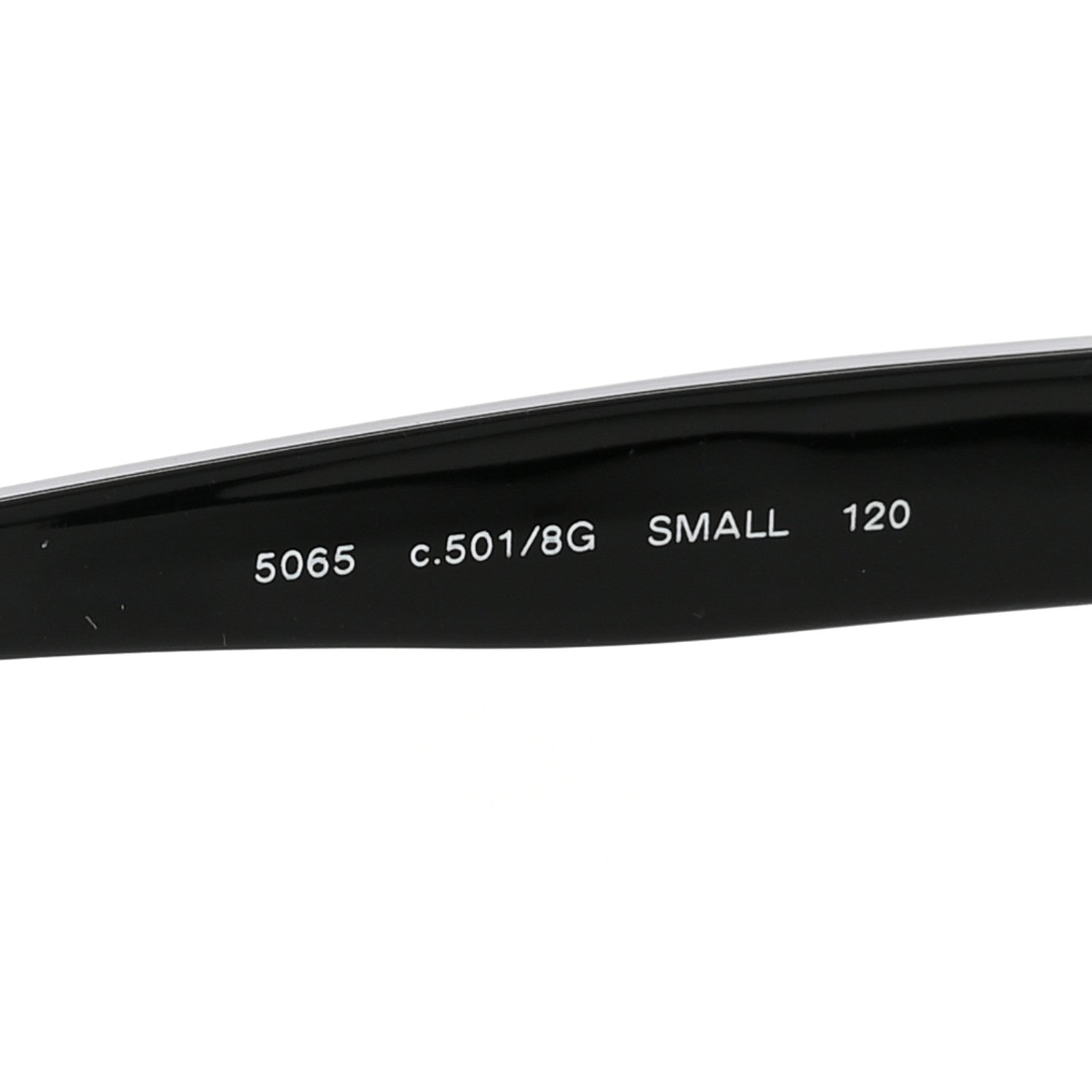 Chanel Acetate CC Logo Sunglasses 5065 Black 6 of 9