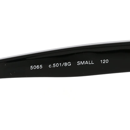 Chanel Acetate CC Logo Sunglasses 5065 Black 6 of 9