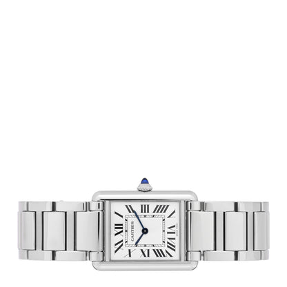 Cartier Stainless Steel 25mm Must de Cartier Tank Quartz Watch 2 of 5