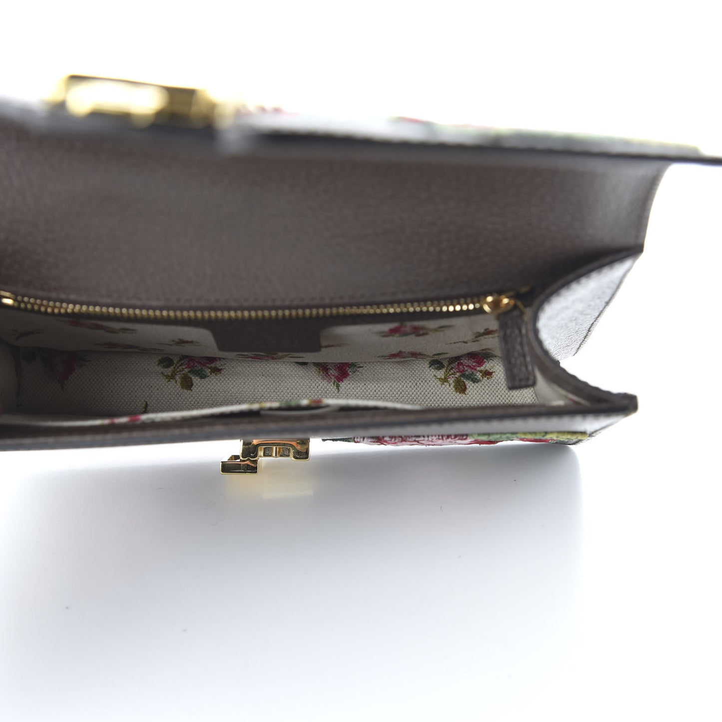 Calfskin Embroidered Sylvie Belt Bag 85 34 Brown