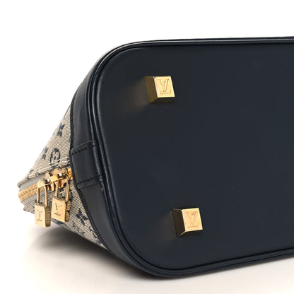 Louis Vuitton Mini Monogram Alma Long Blue 8 of 9