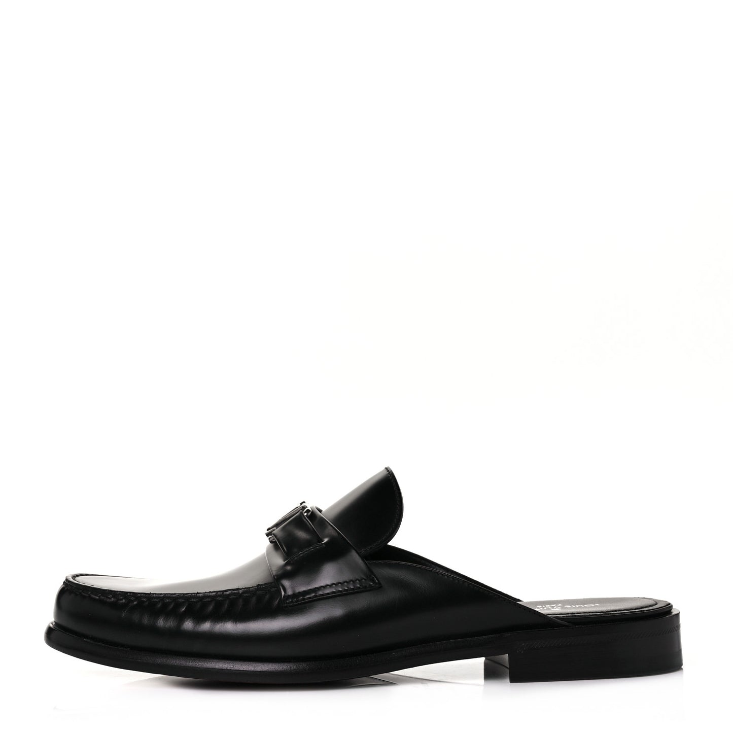 Calfskin Major Open Back Loafer 8 Black