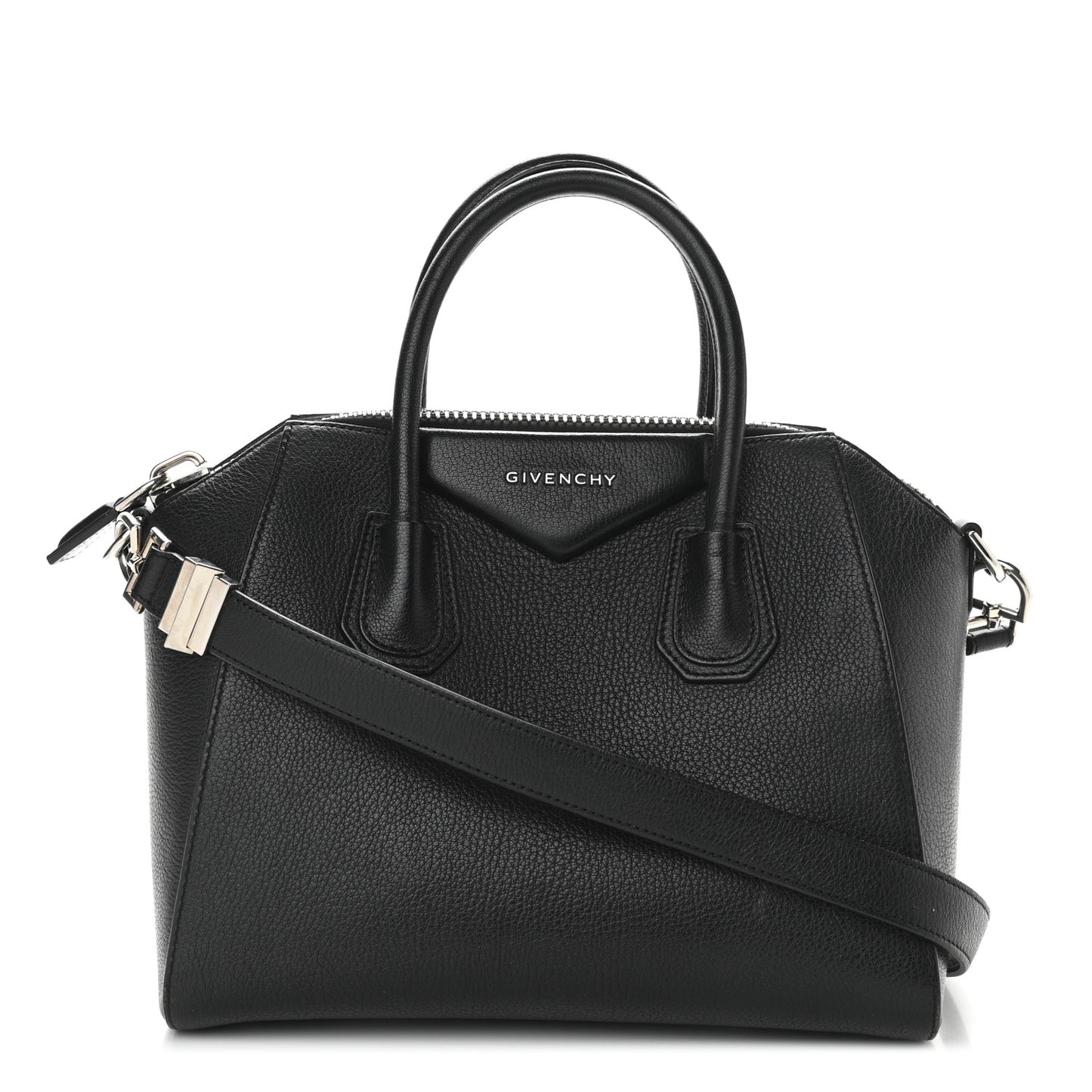 Sugar Goatskin Small Antigona Black