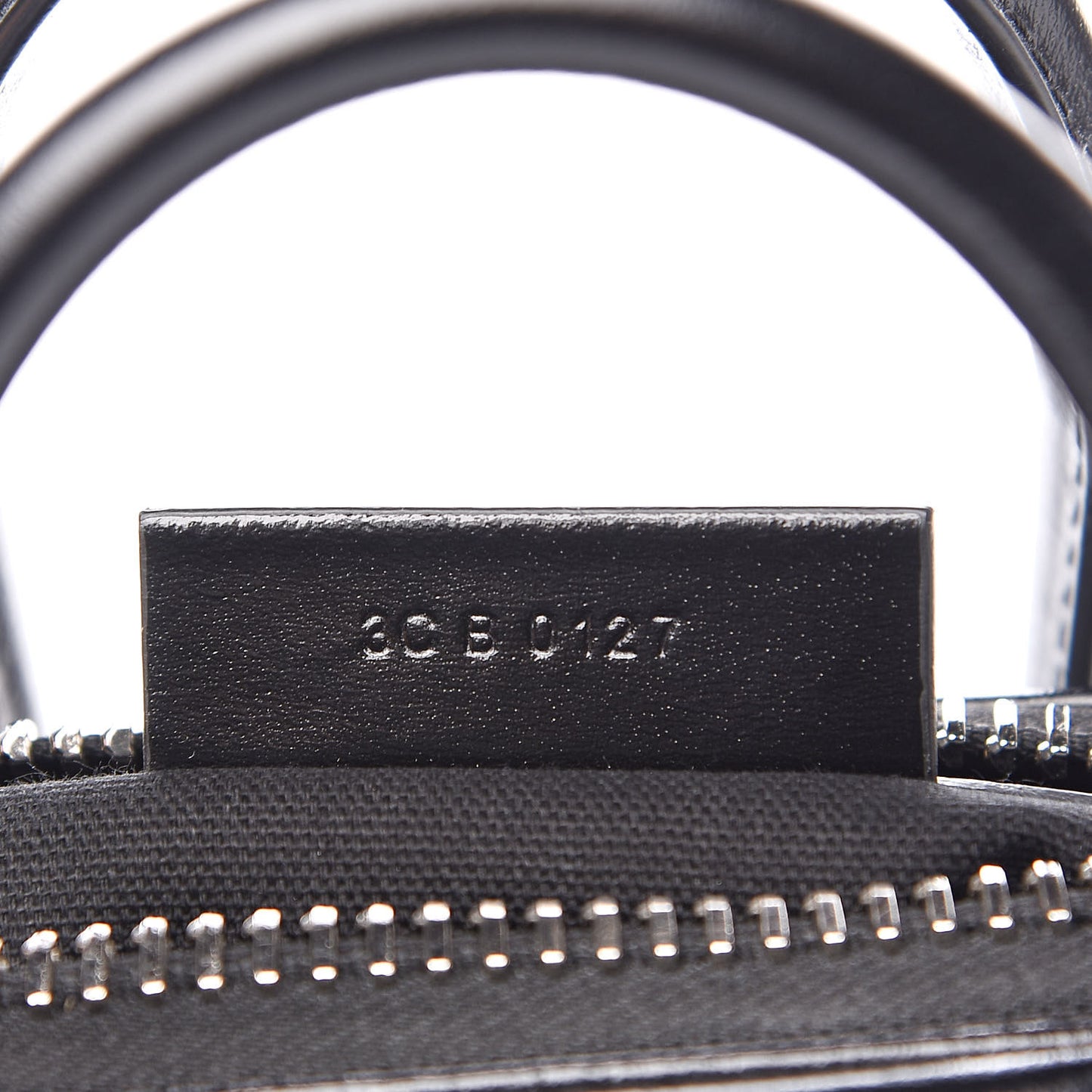 Shiny Lord Calfskin Mini Antigona Black