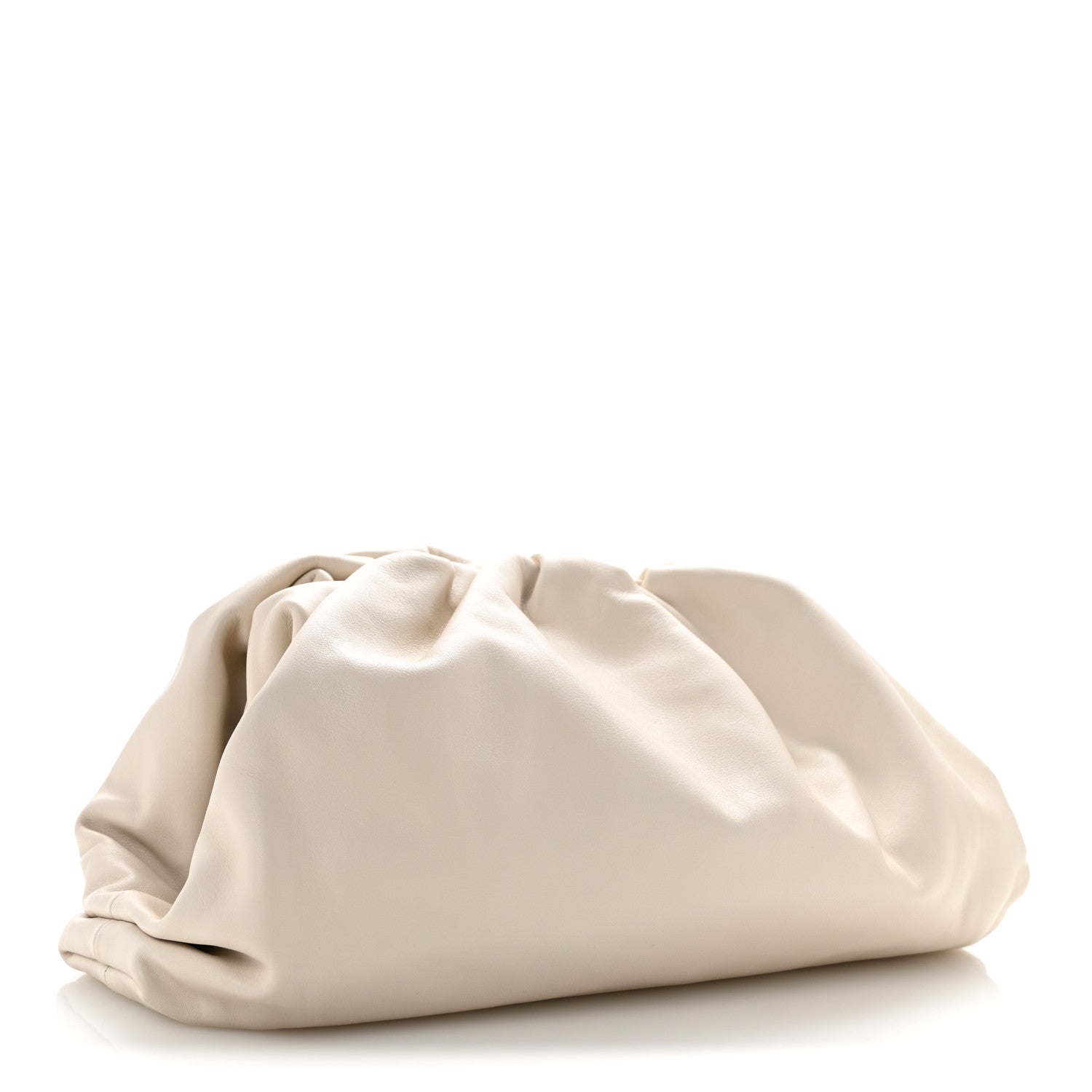 Bottega Veneta Smooth Butter Calf The Pouch Oversized Clutch Plaster 3 of 10