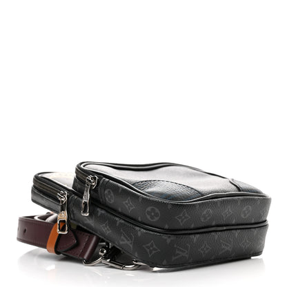 Louis Vuitton Monogram Eclipse Patchwork Amazone Sling Bag 4 of 11
