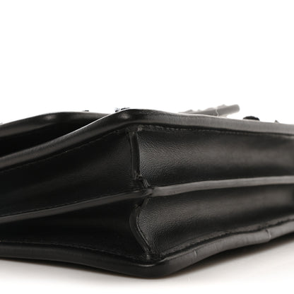 Christian Dior Tweed Macrocannage Mini Miss Caro Bag Black White 10 of 12