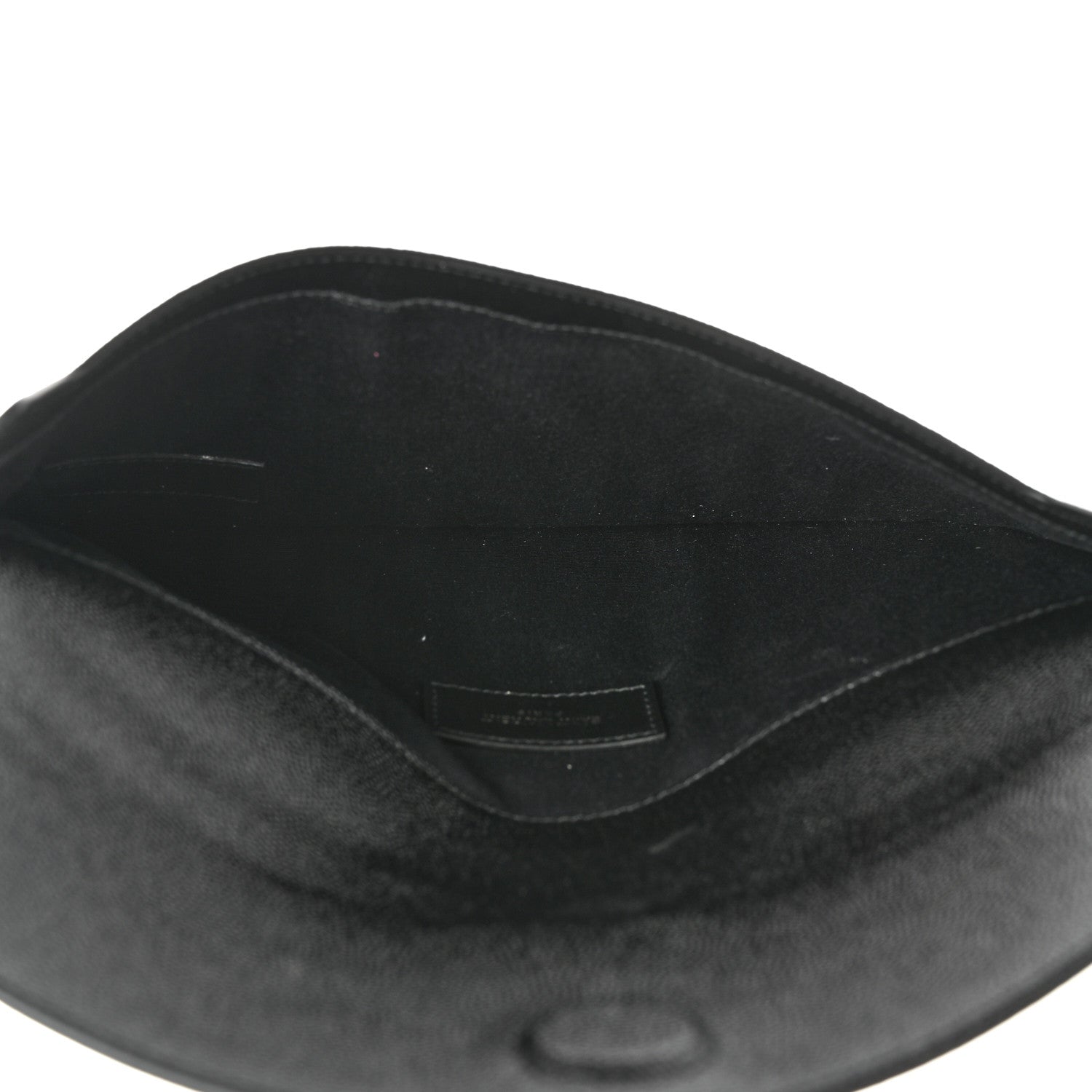 Saint Laurent Grain De Poudre Uptown Pouch Black 5 of 8