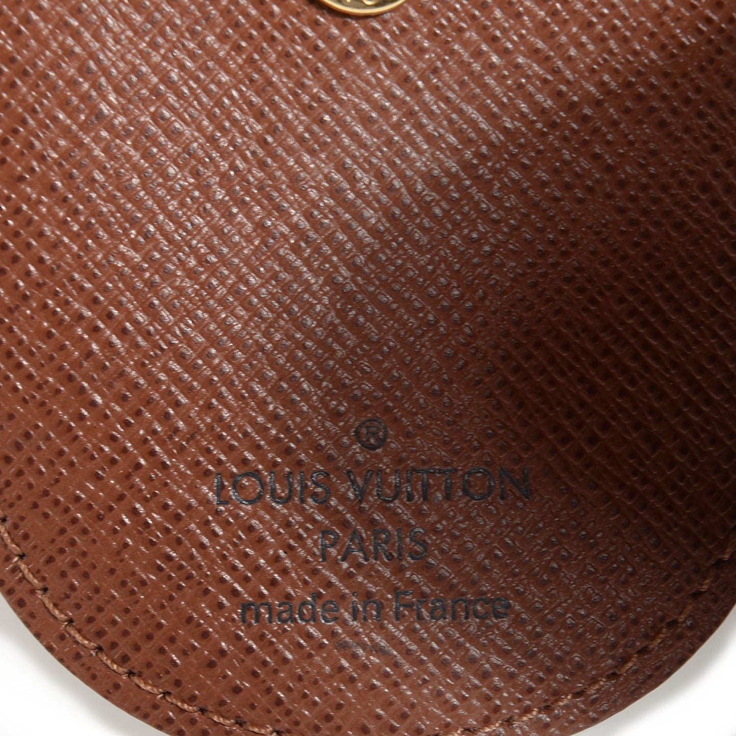 Monogram Round Key Holder GM