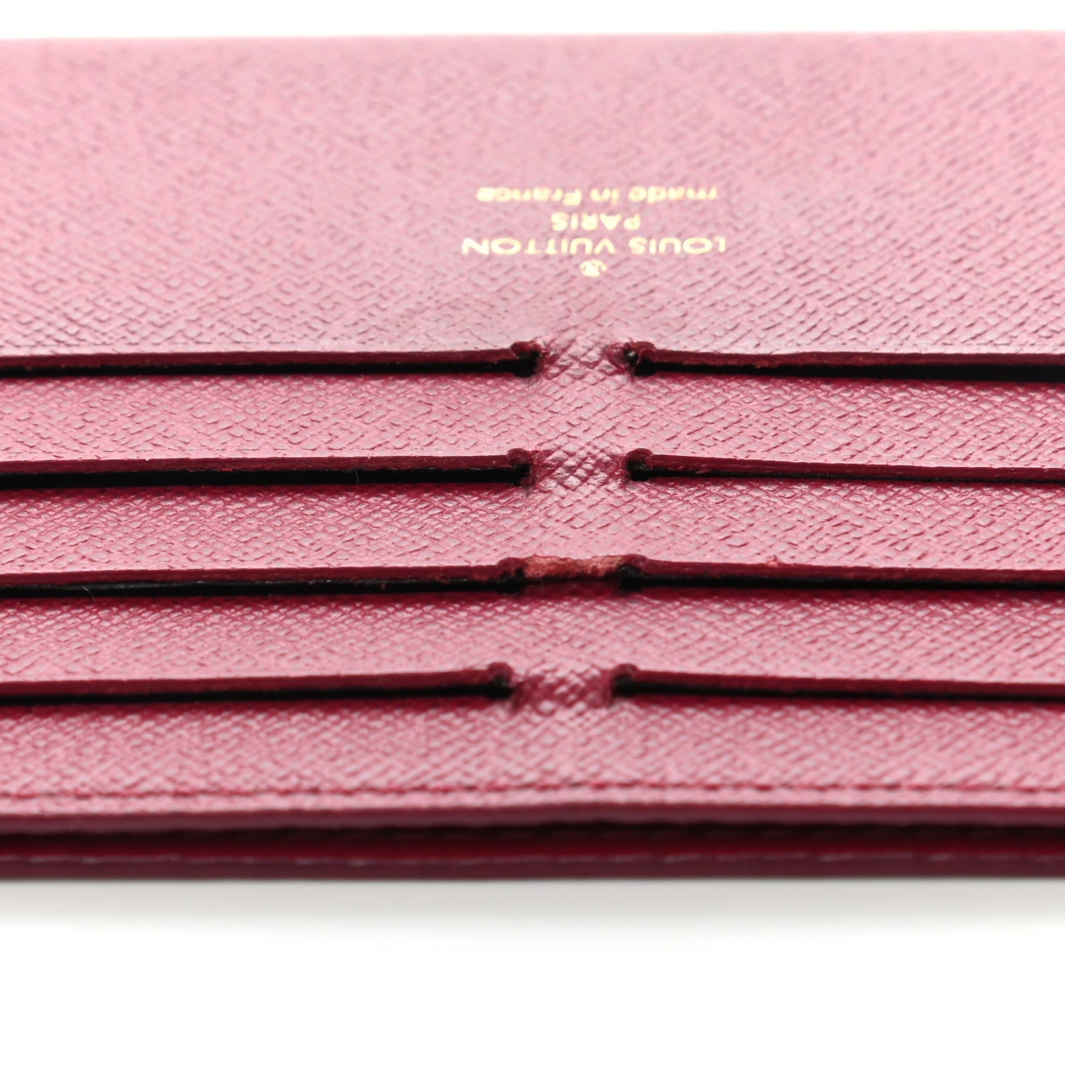 Louis Vuitton Calfskin Felicie Card Holder Insert Fuchsia 8 of 8