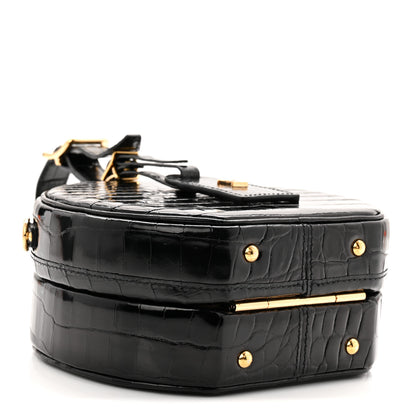 Louis Vuitton Crocodile Petite Boite Chapeau Black 4 of 9