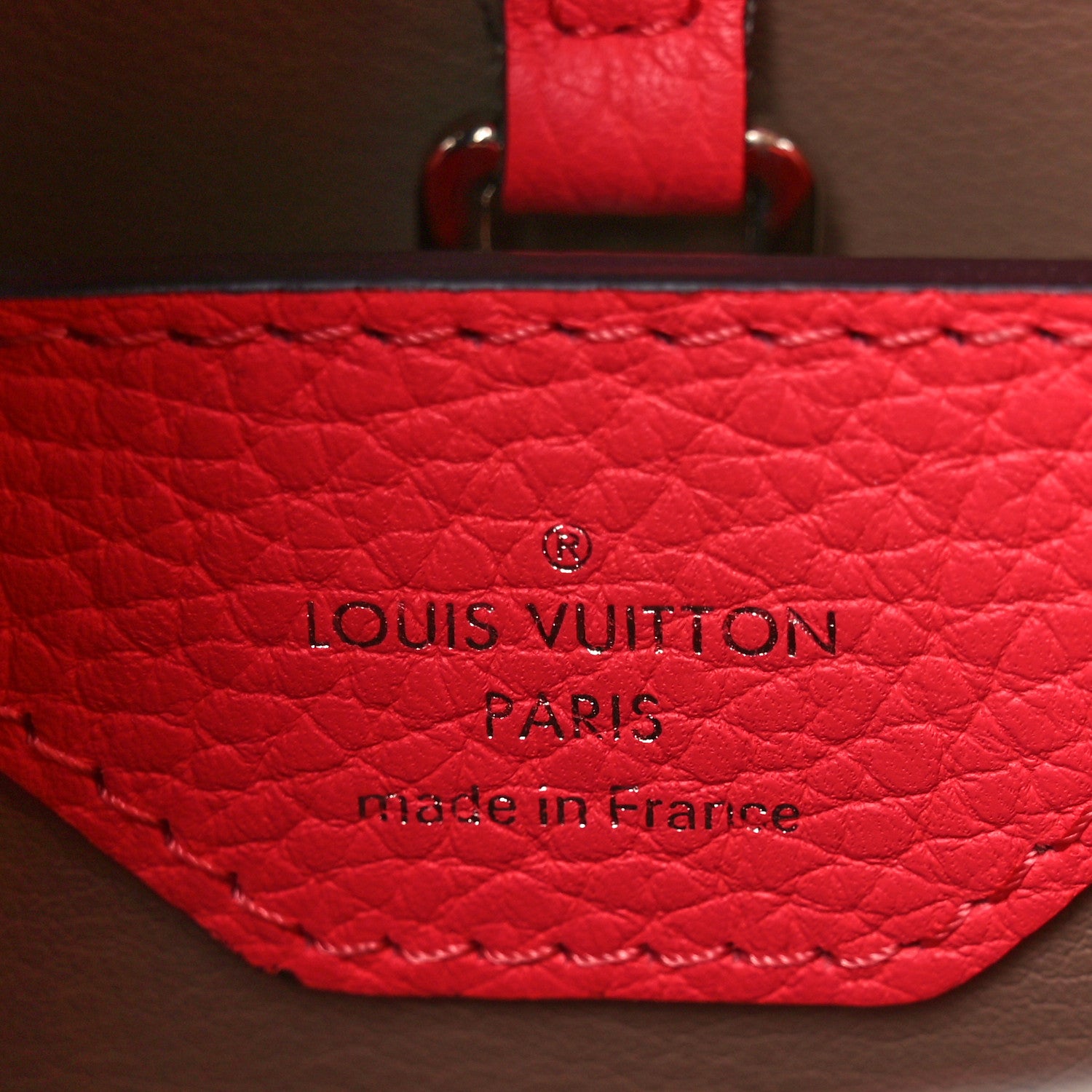 Louis Vuitton Taurillon Capucines BB Rose Litchi 6 of 11