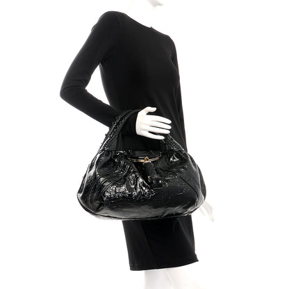 Fendi Crispe Vernice Spy Black 2 of 7