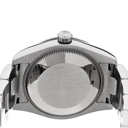 Rolex Stainless Steel 18K White Gold Diamond 31mm Oyster Perpetual Datejust Watch White Roman 178344 4 of 5