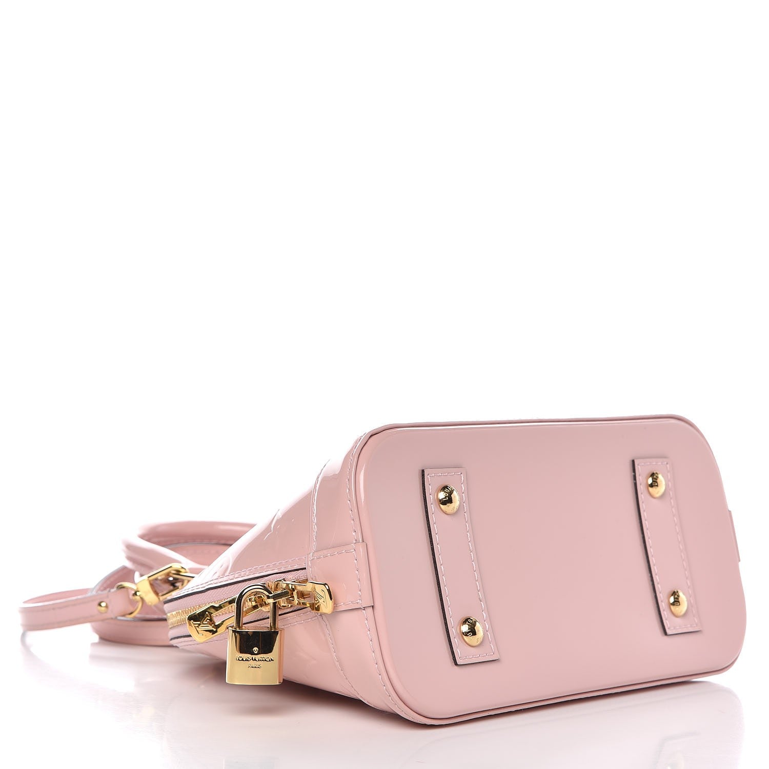Louis Vuitton Vernis Alma BB Rose Ballerine 5 of 8