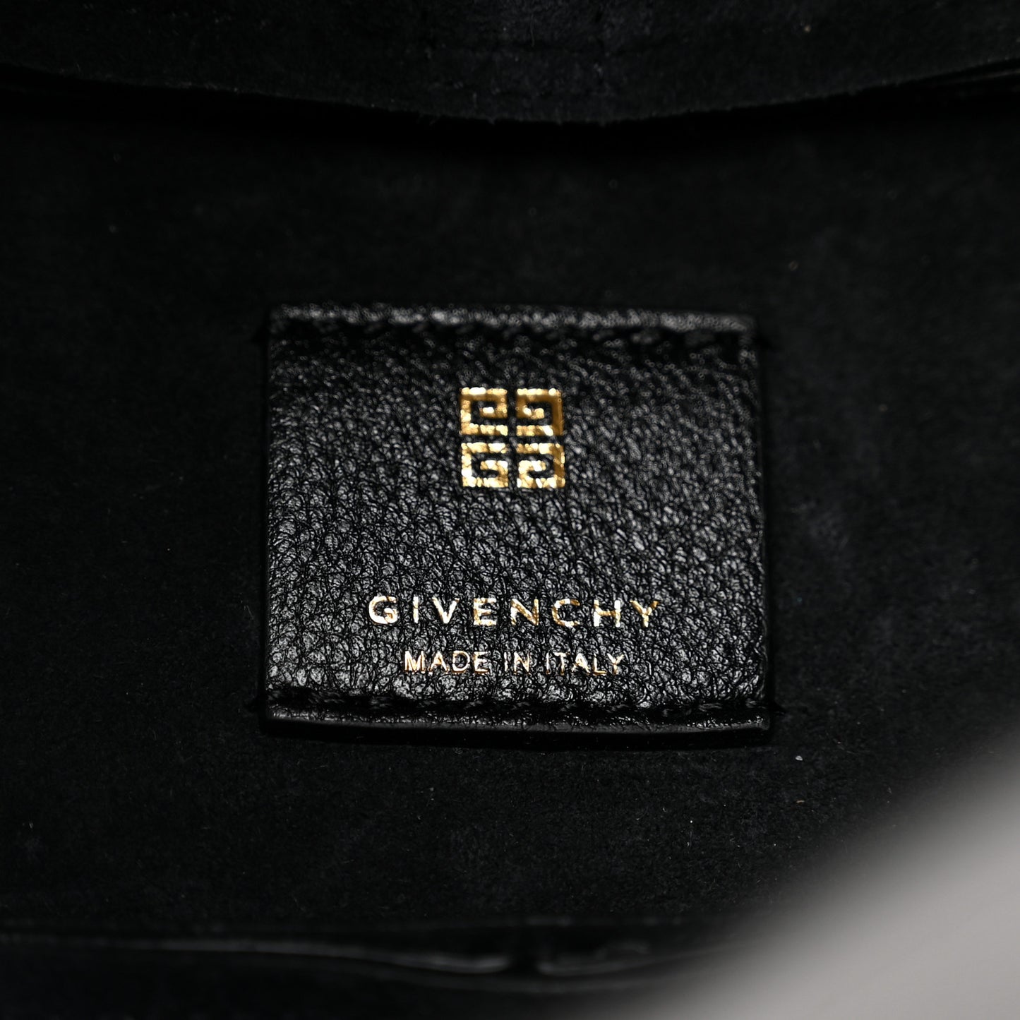 Grained Calfskin Mini G-Lock Hobo Black