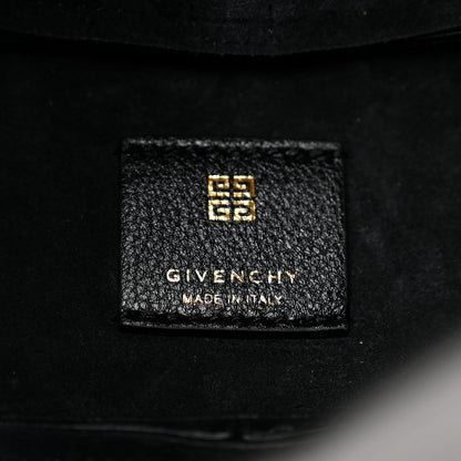 Givenchy Grained Calfskin Mini G-Lock Hobo Black 6 of 9