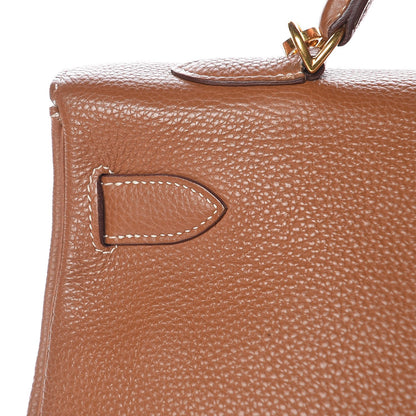 Hermes Fjord Kelly Retourne 40 Gold 11 of 41