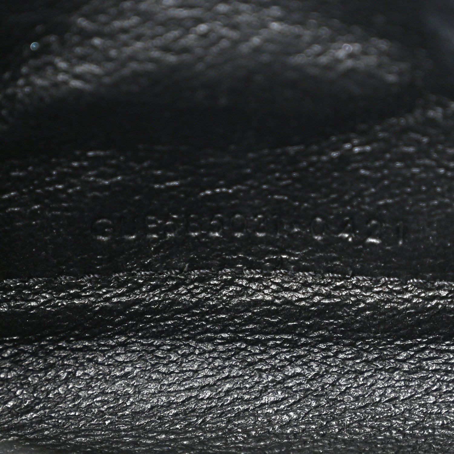 Saint Laurent Lambskin Diamond Quilted Becky Chain Wallet Black 7 of 10