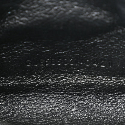 Saint Laurent Lambskin Diamond Quilted Becky Chain Wallet Black 7 of 10