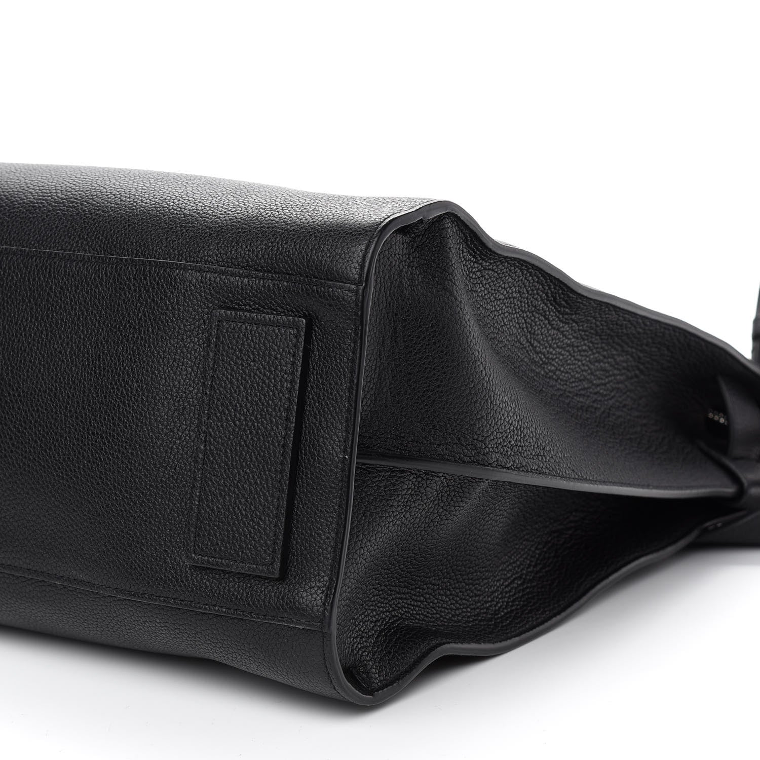 Saint Laurent Grained Calfskin Sac De Jour Souple North South Tote Black 8 of 8