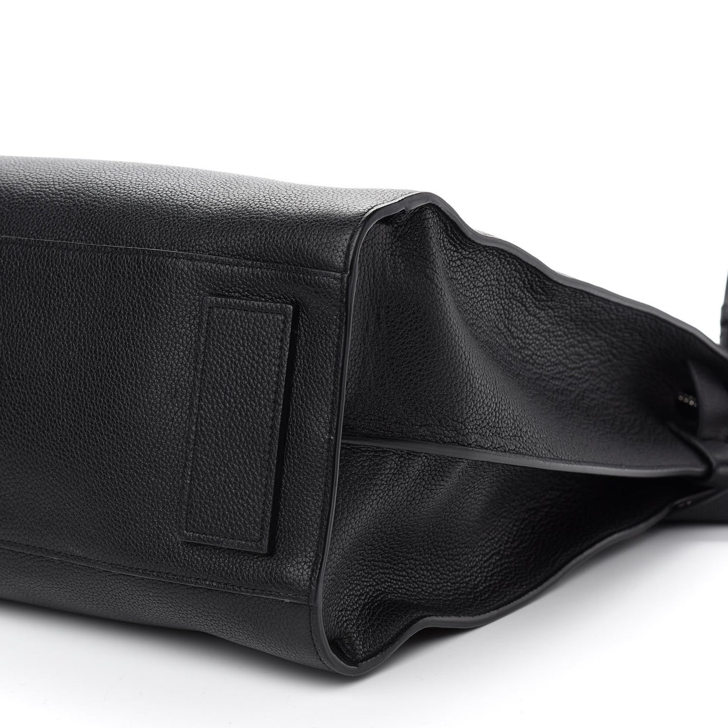 Grained Calfskin Sac De Jour Souple North South Tote Black