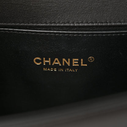 Chanel Calfskin Quilted Medium Boy Flap Black 6 of 10