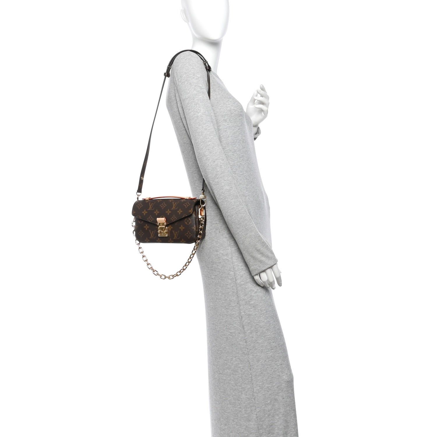Louis Vuitton Monogram Pochette Metis East West 2 of 9