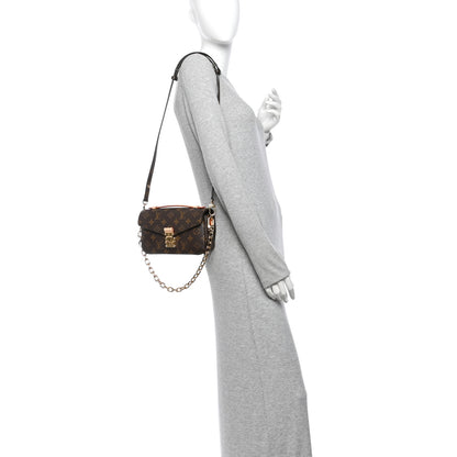 Louis Vuitton Monogram Pochette Metis East West 2 of 9