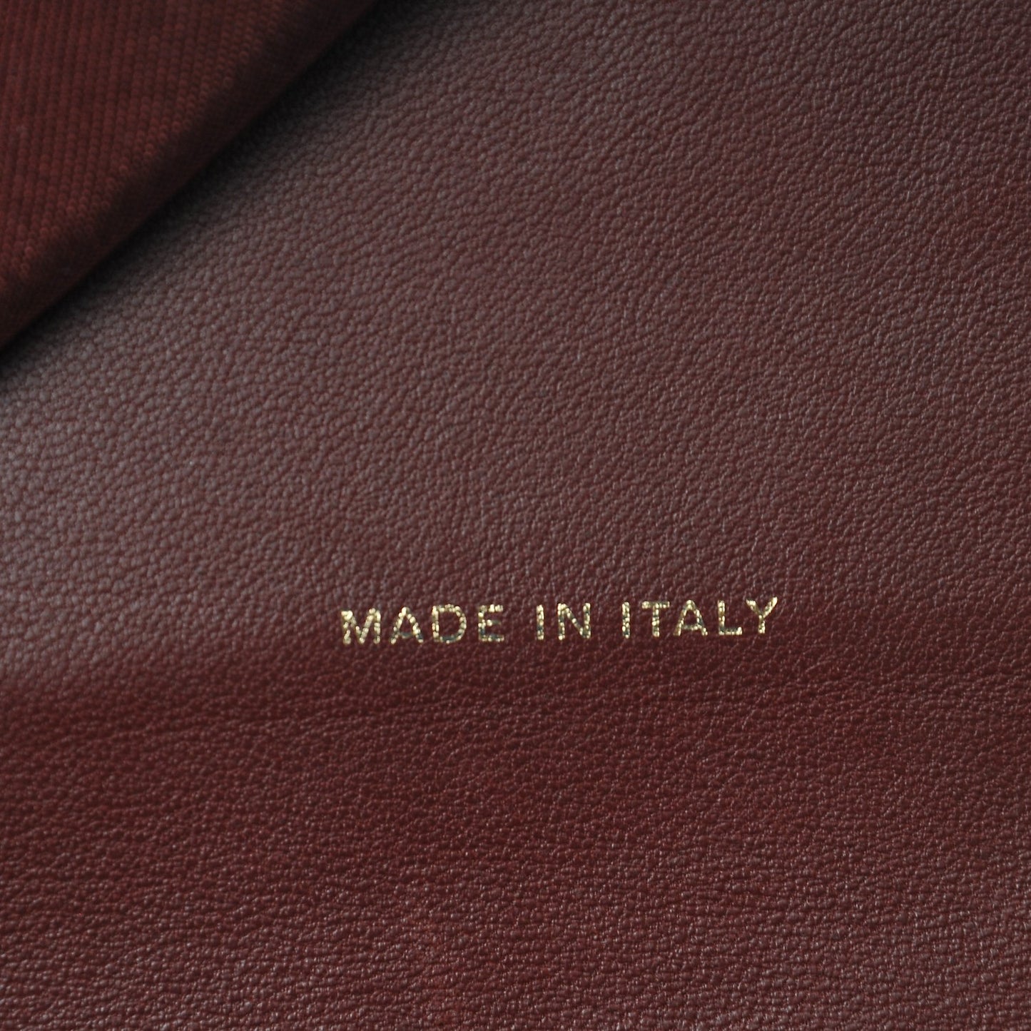 Lambskin Quilted Compact Flap Wallet Dark Red