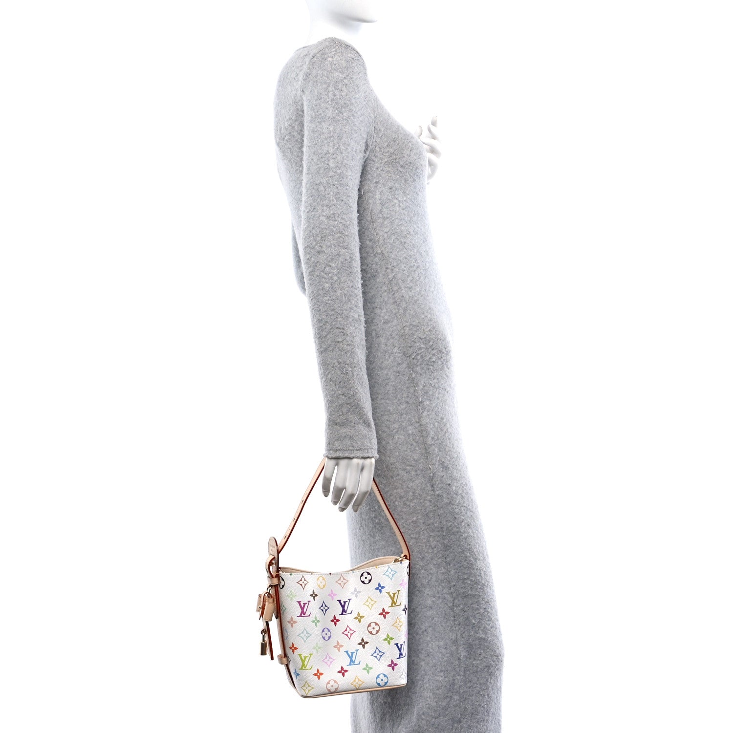 Louis Vuitton LV x TM Monogram Multicolor All In BB White 2 of 10