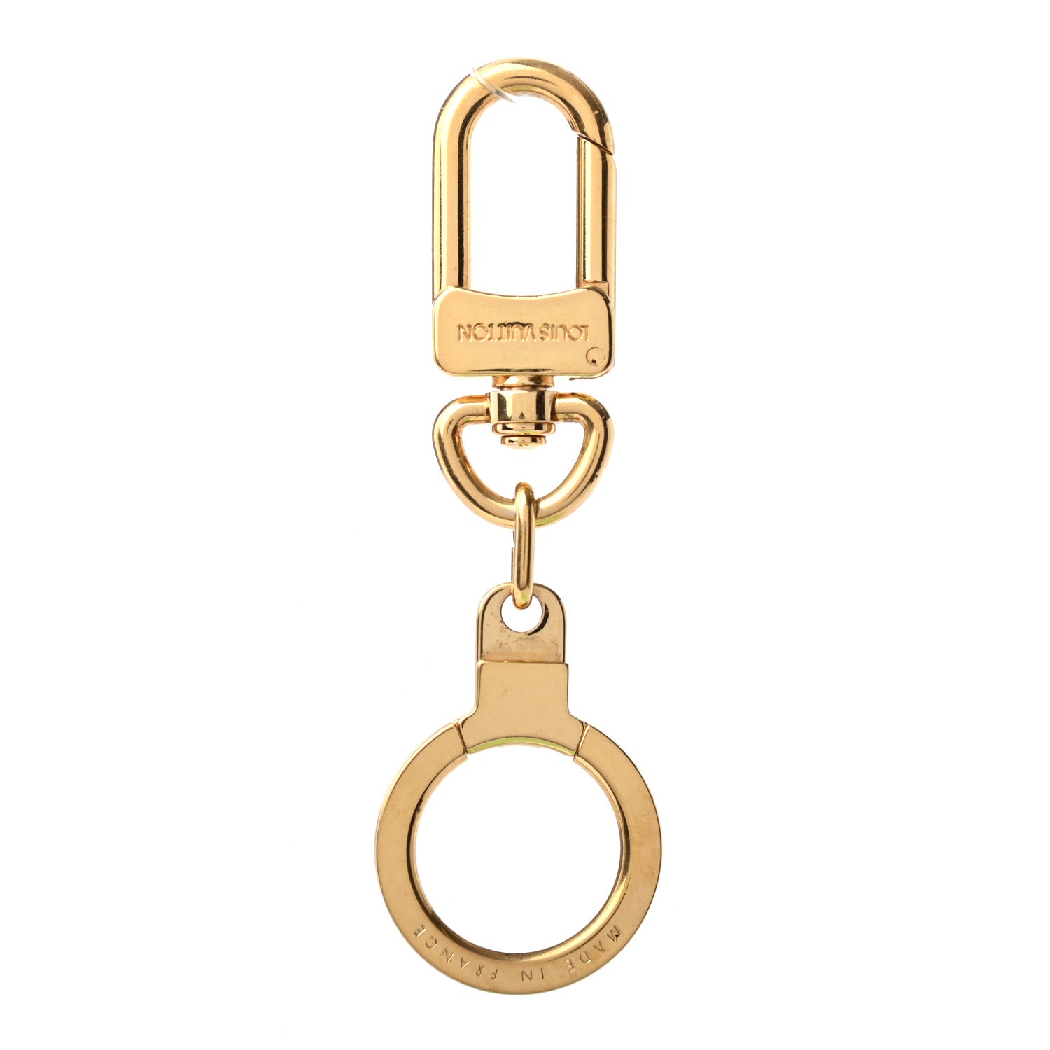 Louis Vuitton Pochette Extender Key Ring Gold 1 of 3