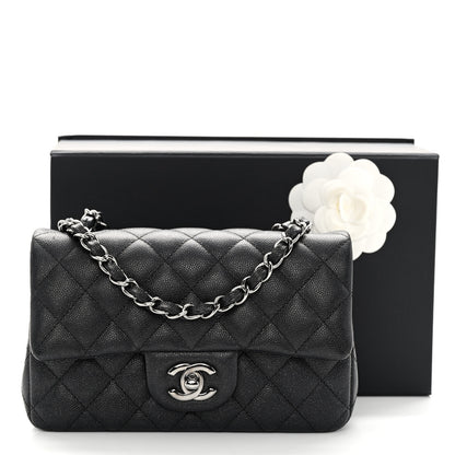 Chanel Caviar Quilted Mini Rectangular Flap Black 10 of 10