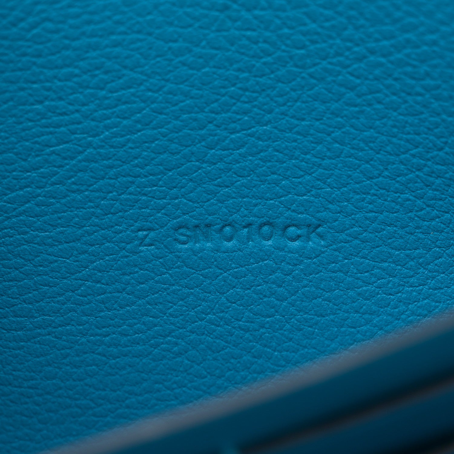 Hermes Evercolor Constance Wallet To Go Blue Zanzibar 7 of 12