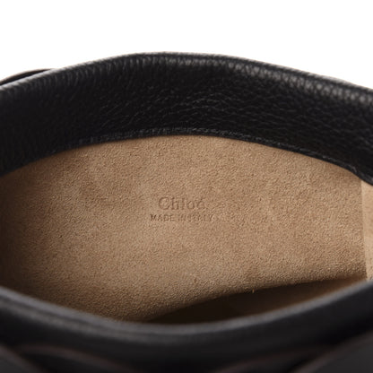 Chloe Grained Calfskin Darryl Clutch Black 6 of 10