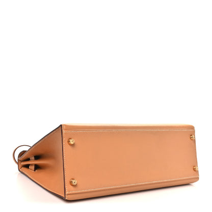 Hermes Courchevel Kelly Sellier 32 Naturelle 4 of 10