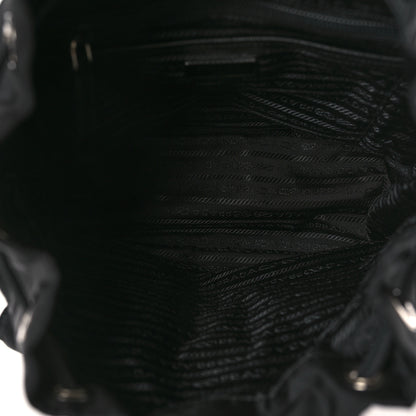 Prada Tessuto Nylon Saffiano Small Backpack Black 5 of 10