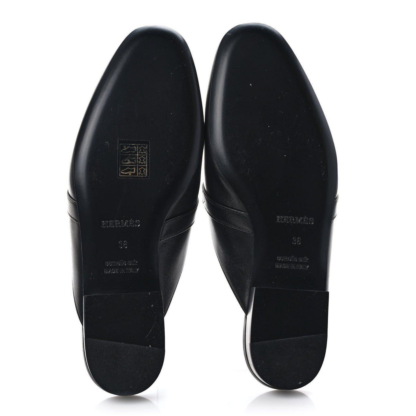 Goatskin Oz Mules 36 Black