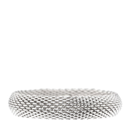 Tiffany Sterling Silver Somerset Mesh Bracelet 1 of 4