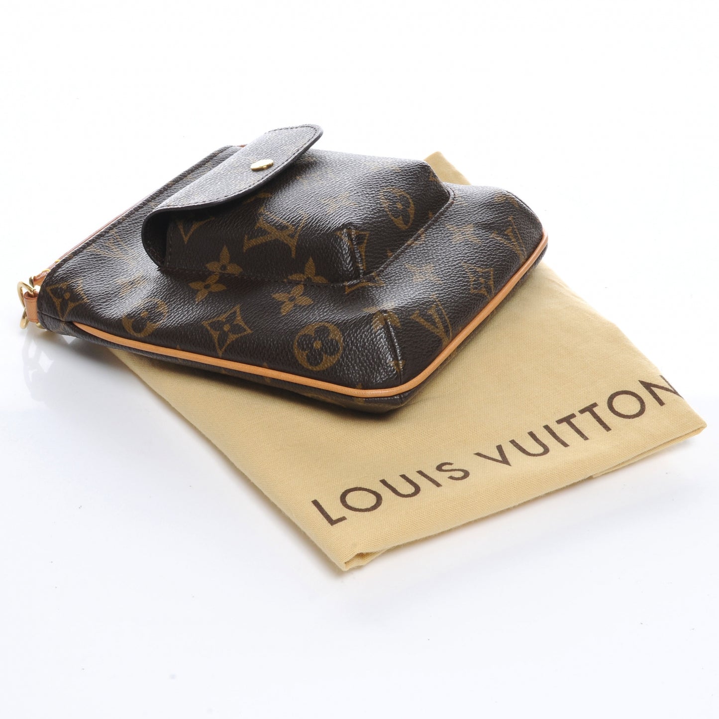 Monogram Partition Wristlet