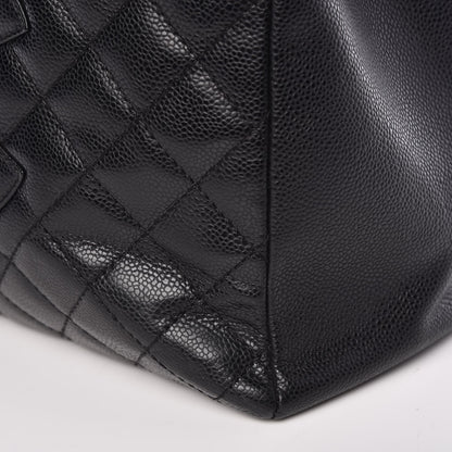 Chanel Caviar Quilted Grand Shopping Tote GST Black 10 of 12