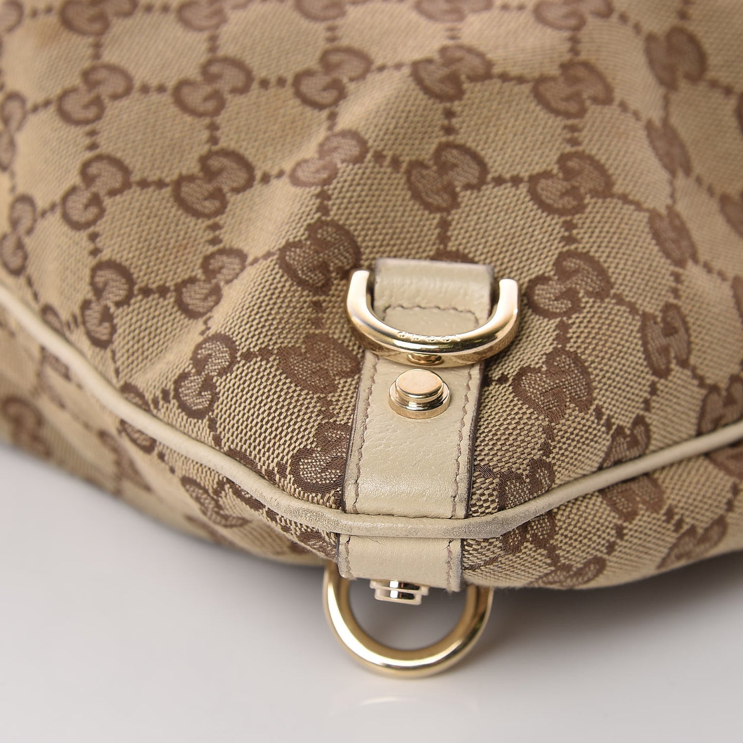 Monogram Abbey Messenger Bag Off White