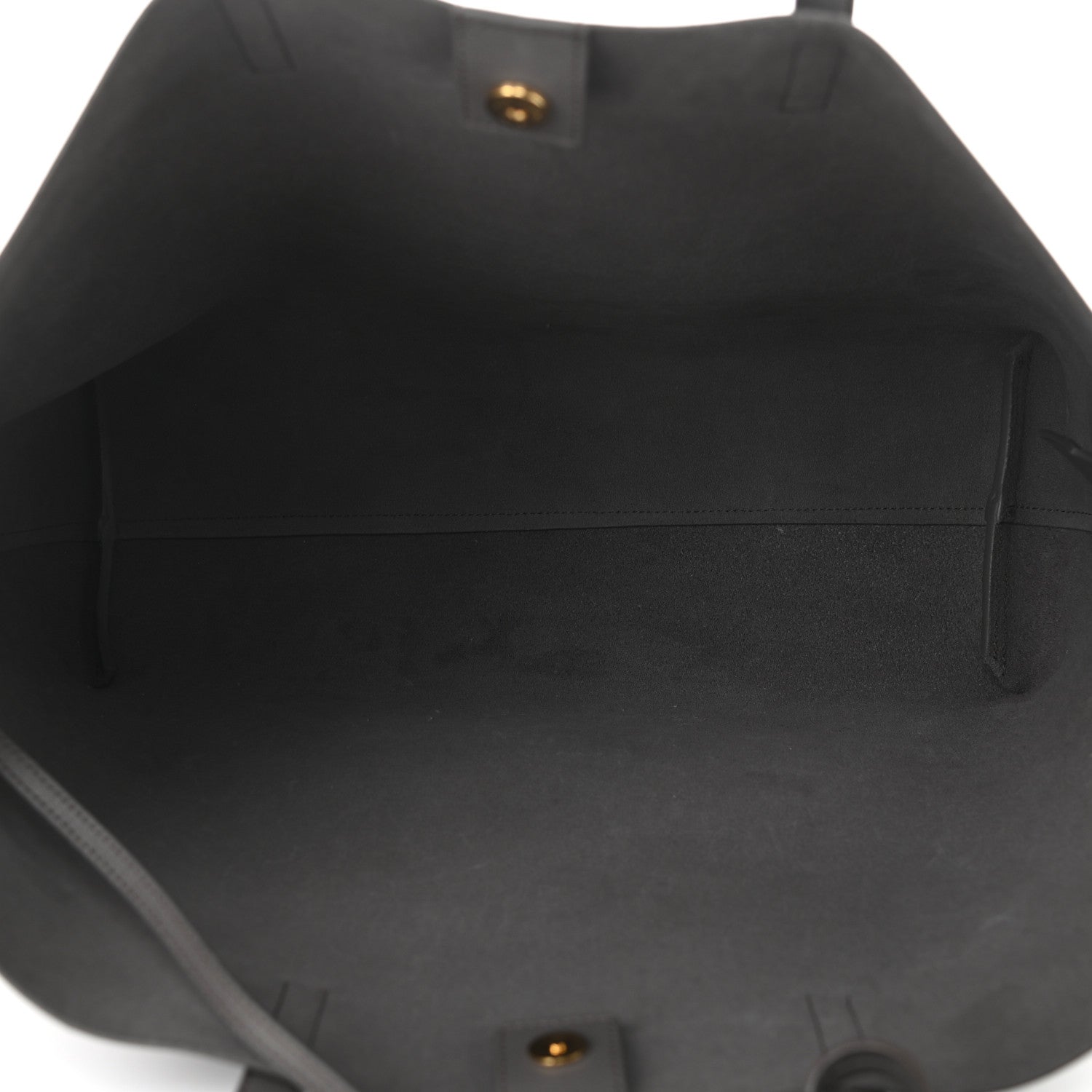 Saint Laurent Calfskin Large Shopping Tote Fog 6 of 9