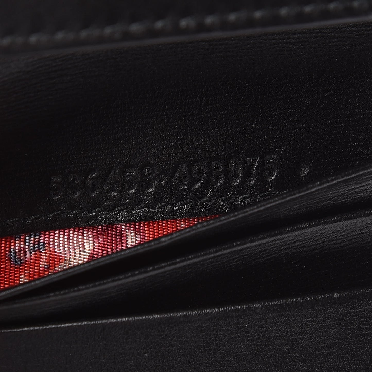 Calfskin Web Trapuntata GG Marmont Card Case Wallet Black